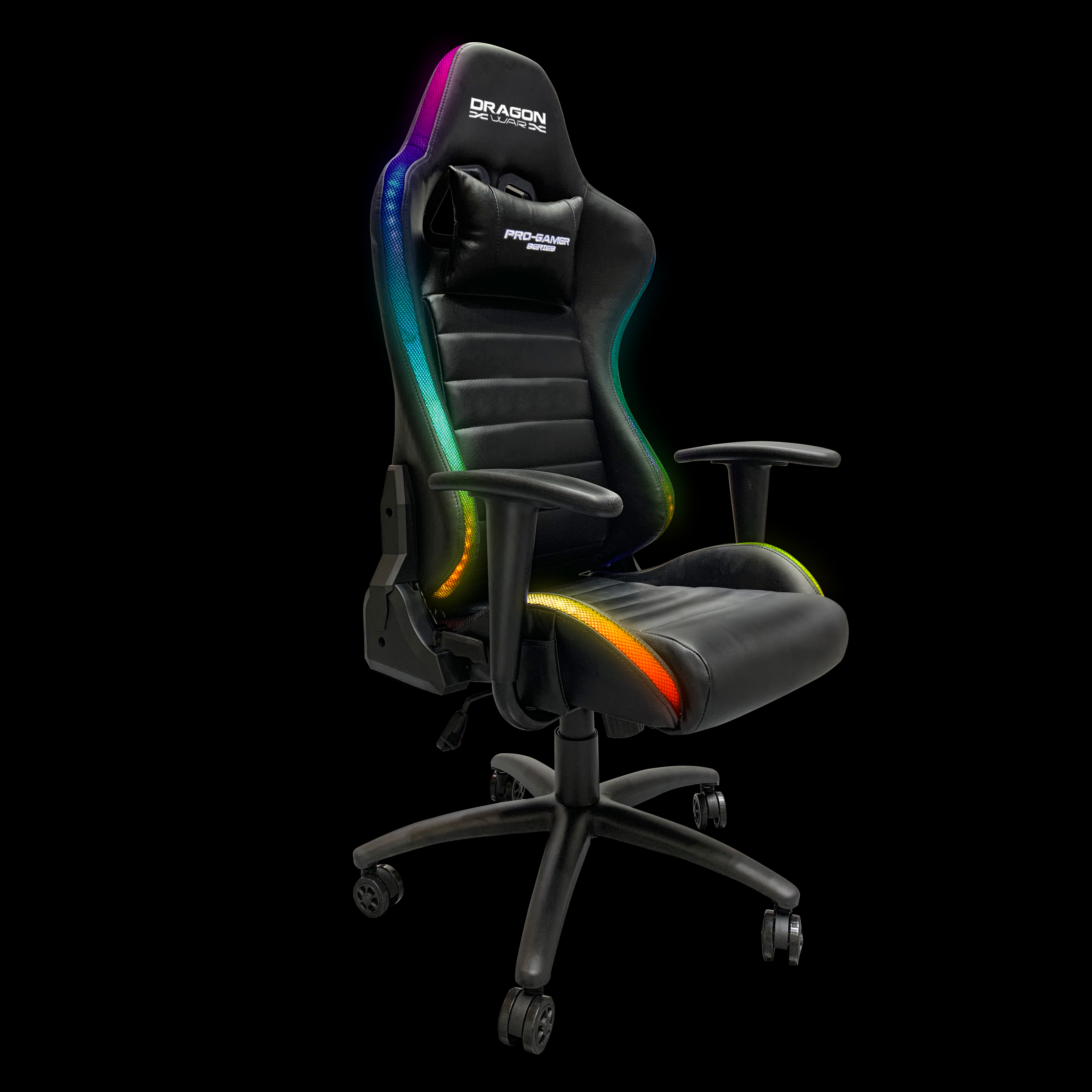 DragonWar RGB Lighting Effect Gaming Chair